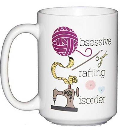 Funny Coffee Mug for Crafters