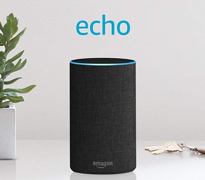Echo (2nd Generation) - Smart Speaker with Alexa - Charcoal Fabric