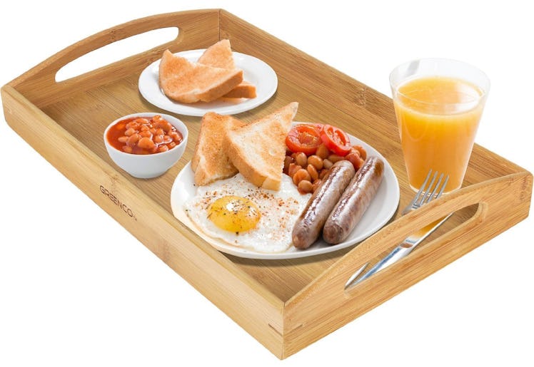 Greenco Bamboo Serving Tray