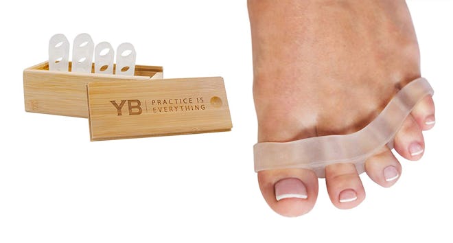These toe separators are durable, slip-proof, and thin enough to wear under shoes.