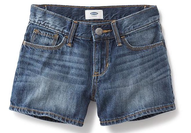 Denim Short Shorts for Girls