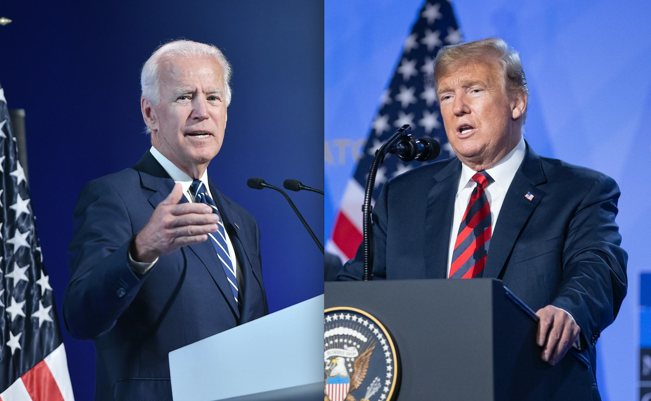 Trump & Joe Biden's Feud Just Went To The Next Level With This "Garbage ...