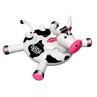 Swimline LOL™ 54-in Cow inflatable Ride-On Pool Toy