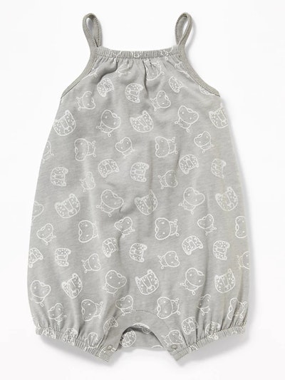Printed Jersey Bubble One-Piece for Baby