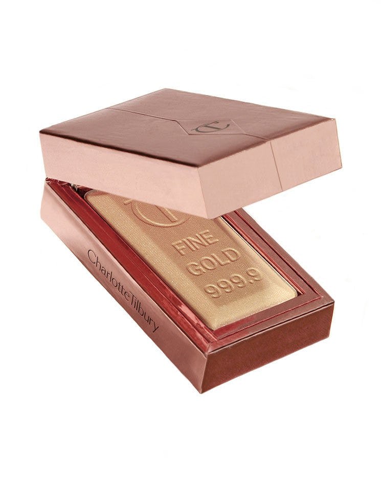 フェイスカラー Charlotte Tilbury bar of gold Bar Of Gold - Golden Powder Highlighter | Charlotte Tilbury