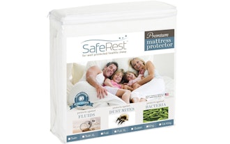 This SafeRest topper is the best cooling mattress protector with a cult following.