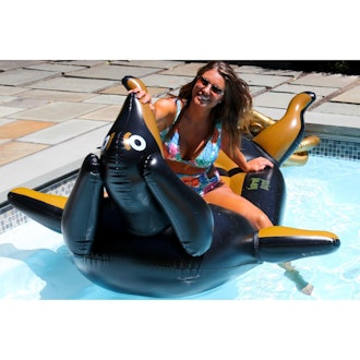 Giant Premium Inflatable Wiener Dog Float Lounger  