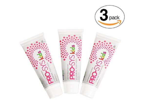 PRO-SYS Kids Bubblegum Toothpaste Toothgel (3 Pack)