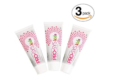 PRO-SYS Kids Bubblegum Toothpaste Toothgel (3 Pack)