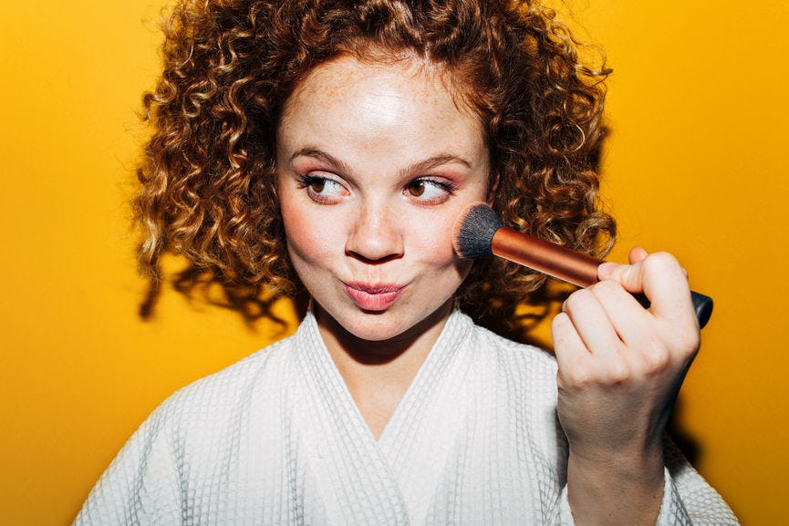 Why Does My Foundation Look Orange? This Simple Beauty Hack Will Stop