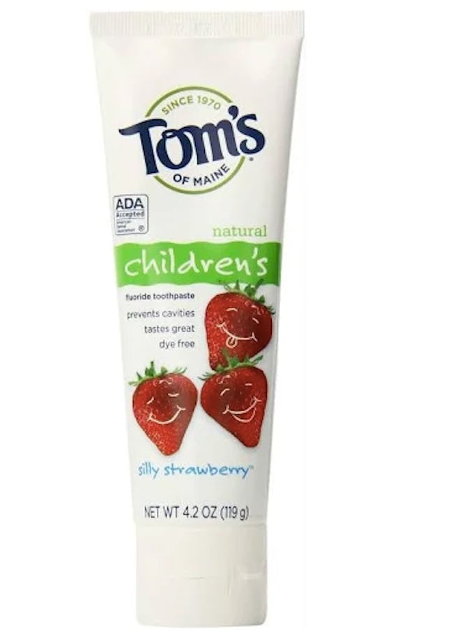 Tom's of Maine Silly Strawberry Anticavity Fluoride Natural Kids Toothpaste