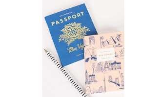 Rifle Paper Passport / Bon Voyage Pocket Size Journal (Set of 2)