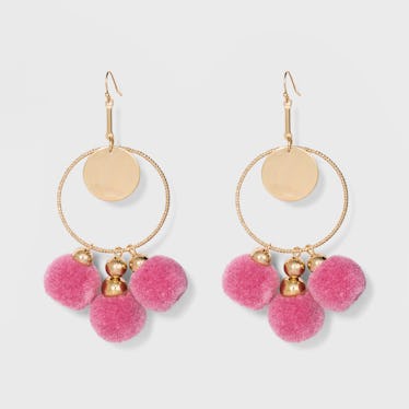 Pom pom 2025 earrings target