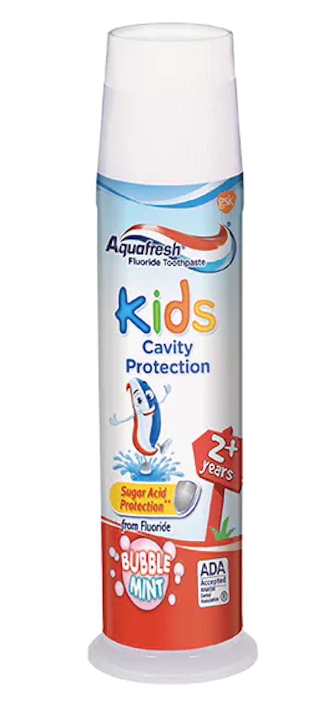 Aquafresh Kids Cavity Protection Fluoride Toothpaste Bubblemint
