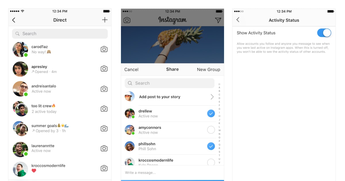 What Does The Green Dot On Instagram Mean? The New “Activity Status
