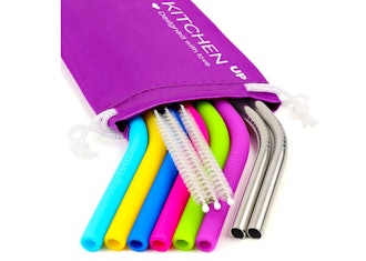 Kitchen Up Silicone Straws