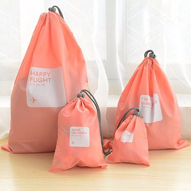 4-Piece Waterproof Storage Bags