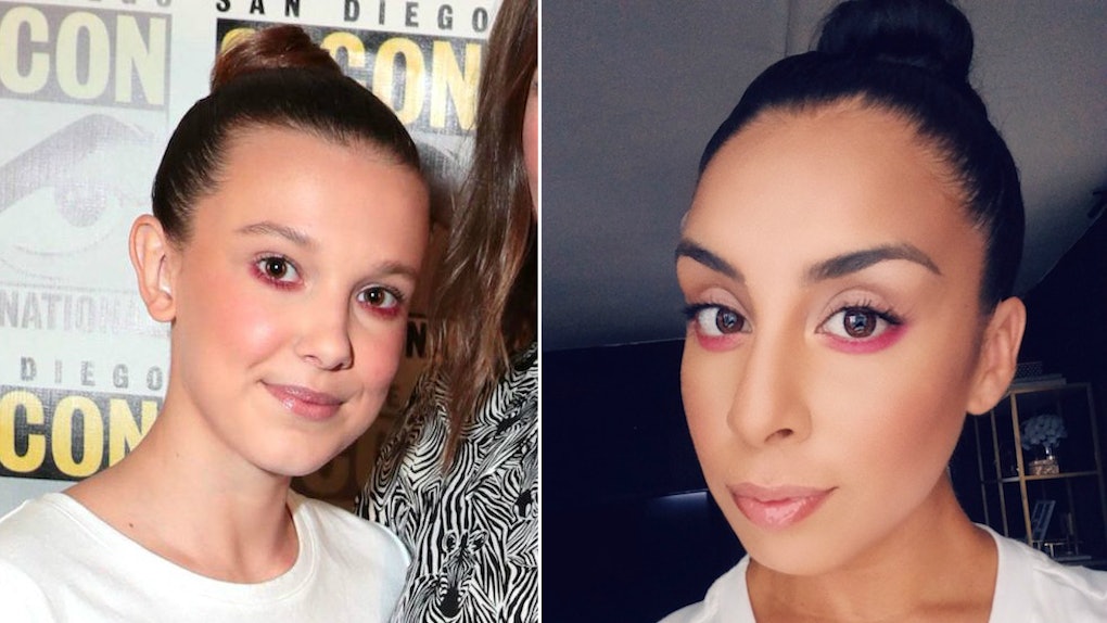 Millie Bobby Brown S Upside Down Eyeshadow Will Take Your Look