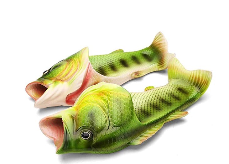 plastic fish slippers