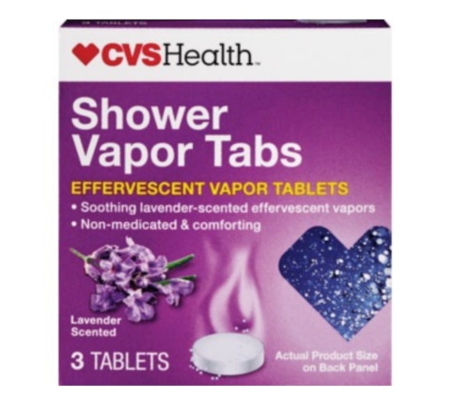 CVS Health Shower Lavender Scented Effervescent Vapor Tablets