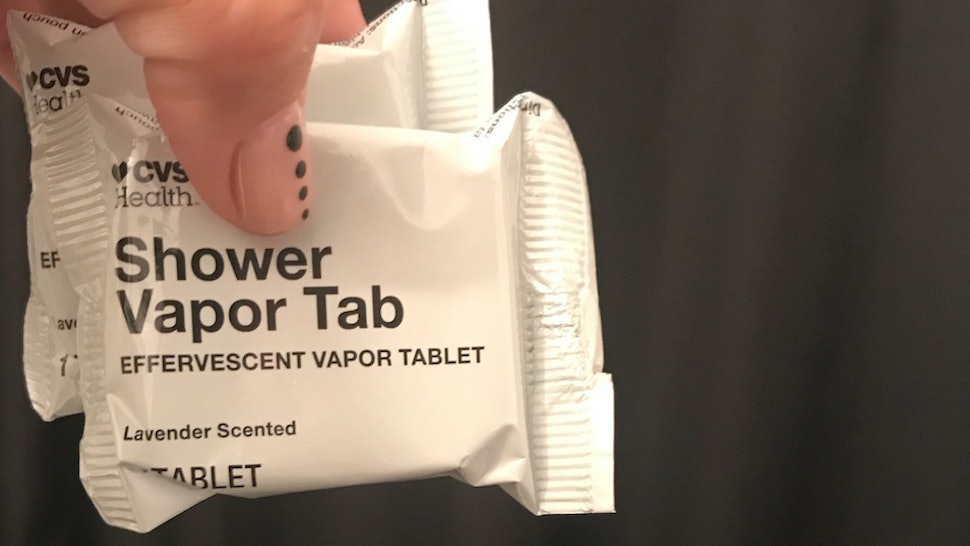 Shower Reliever Effervescent Vapor Tablets