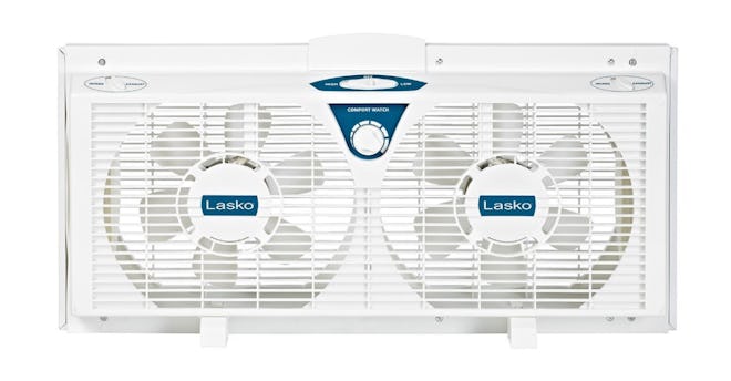 Lasko 2138 8-Inch Electrically Reversible Twin Window Fan