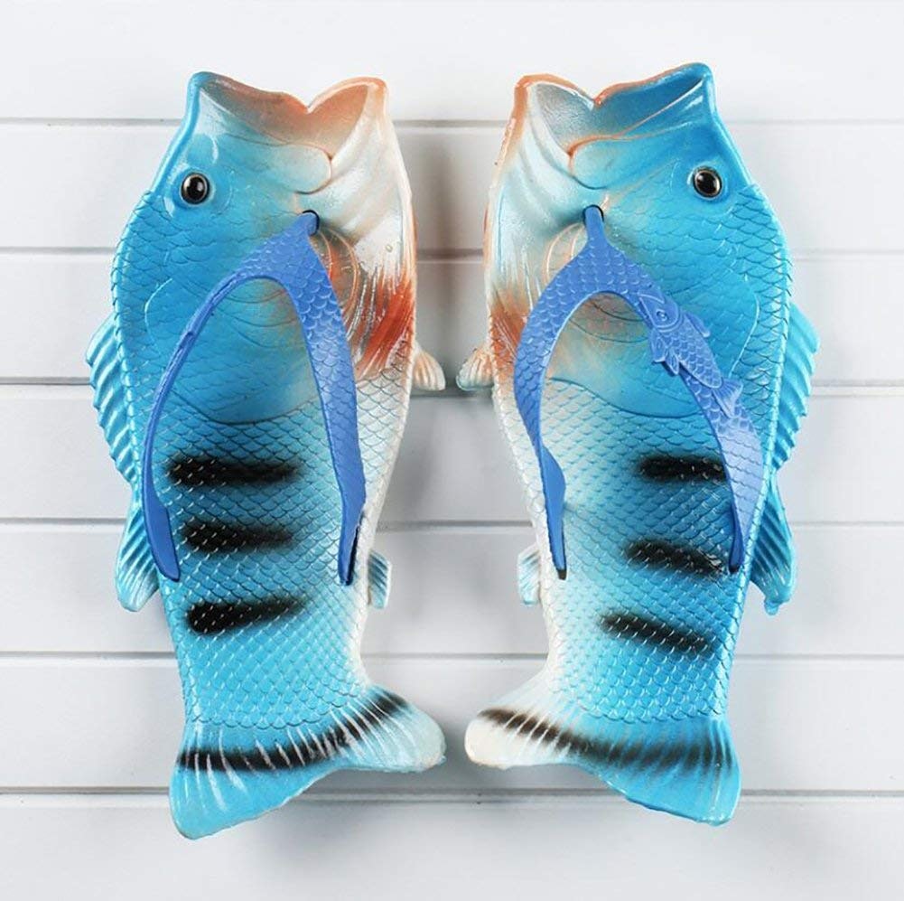 Buy Rubber Fish Slippers Because 