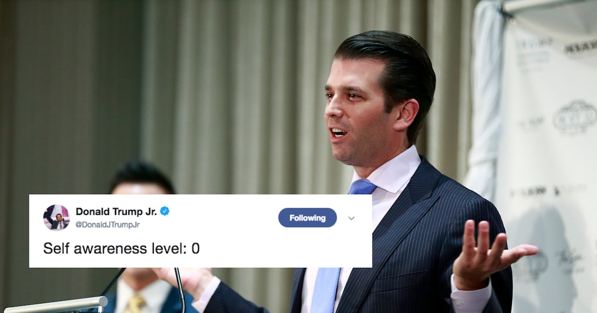 16 Donald Trump Jr Tweets That Might As Well Have Broken The Internet