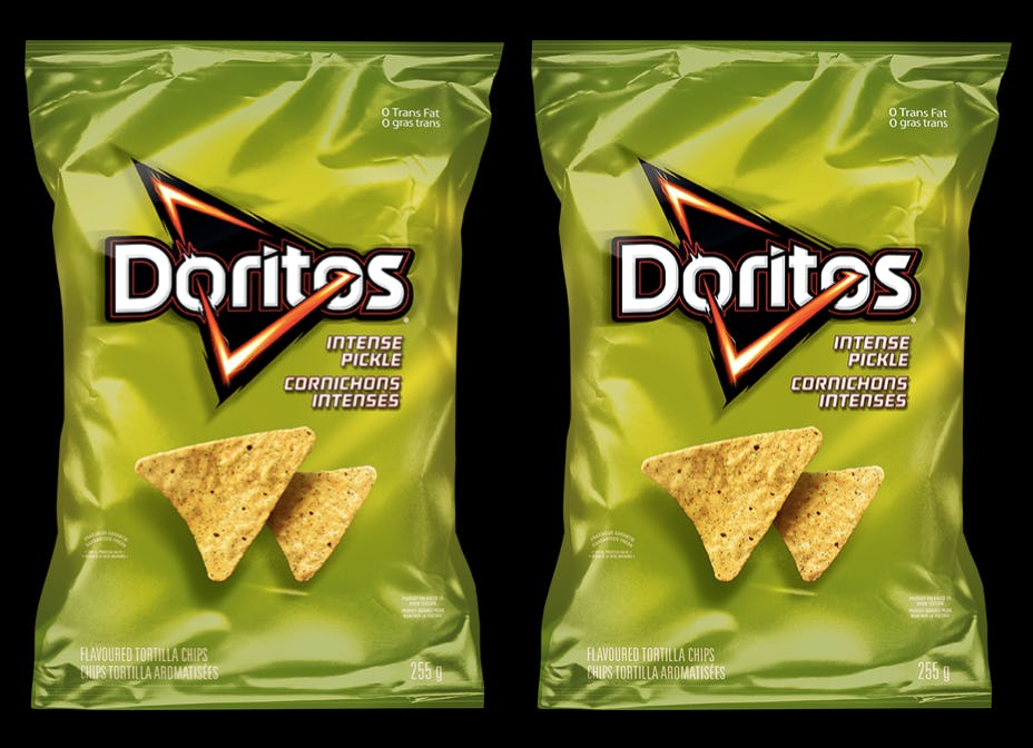 Doritios' Intense Pickle Tortilla Chips Are Available For A Different