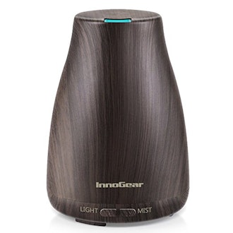 InnoGear Upgraded Wood Grain Aromatherapy Essential Oil Diffuser 