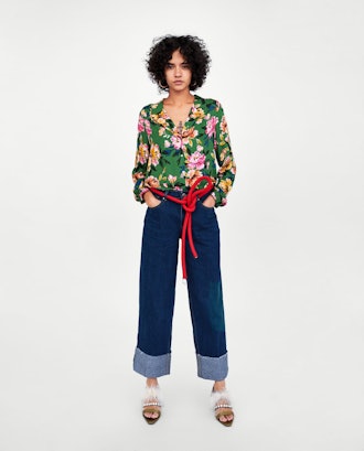 Floral Pajama Shirt