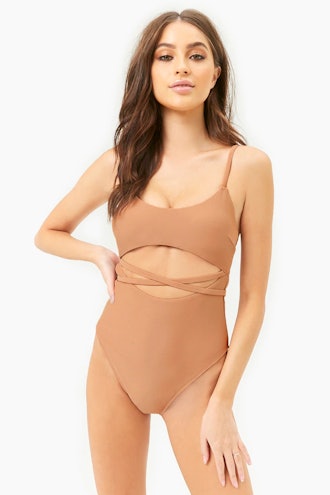 Strappy One-Piece Swimsuit