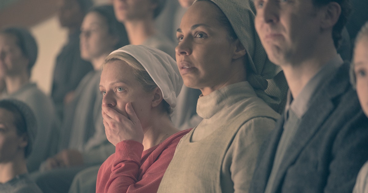 Handmaid's Tale Cast Eden Eden & Isaac's Story On 'The Handmaid's Tale' Is Heartbreaking & Intense