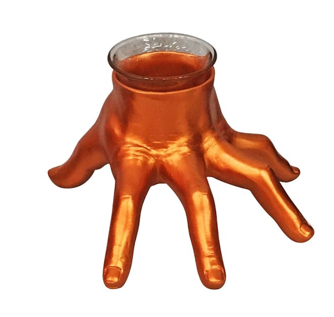 Halloween Hand Votive Copper