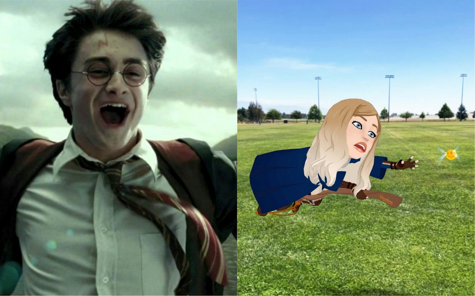 How To Get The Harry Potter Quidditch 3d Bitmoji Lens On Snapchat And Celebrate Harry S Birthday