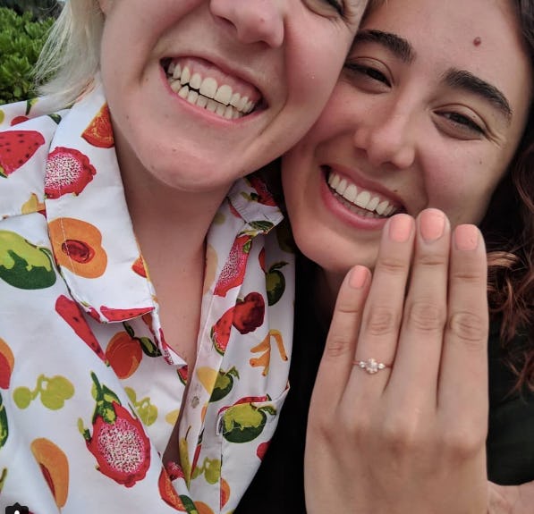 Hannah Hart Is Engaged To Ella Mielniczenko The Proposal Was Over The   6436315d 2b20 4699 89d0 D7fd6fe322e9 Screen Shot 2018 07 30 At 121155 Pm 