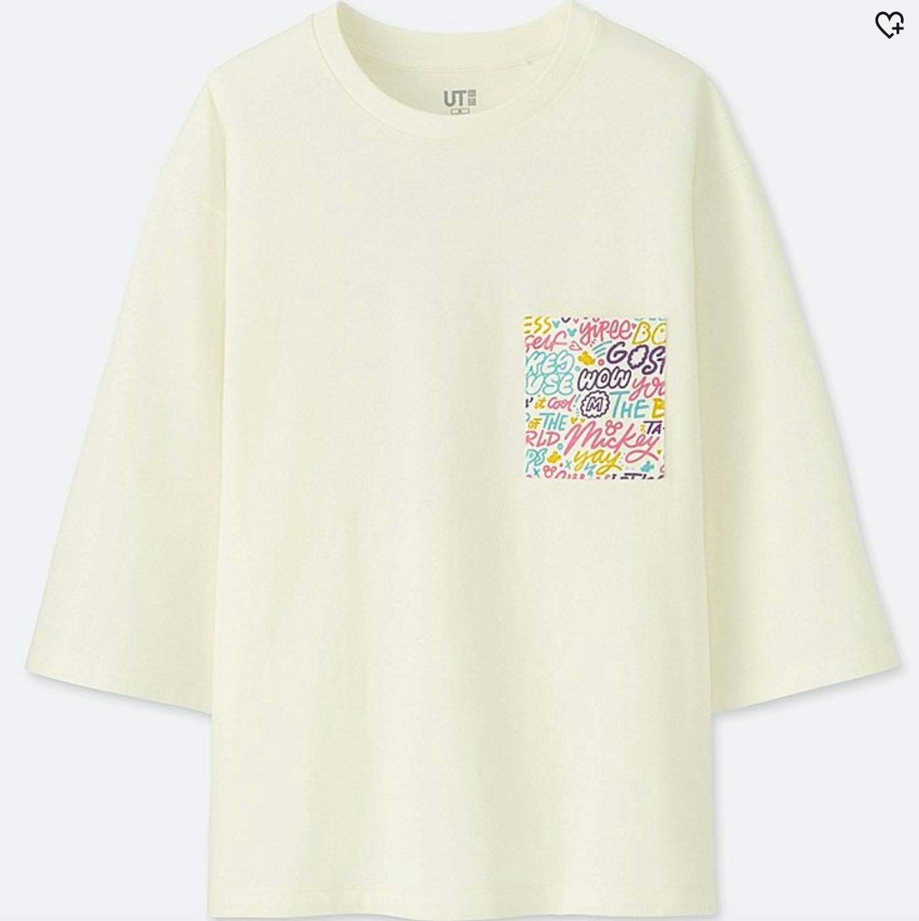 uniqlo mickey mouse pocket tee