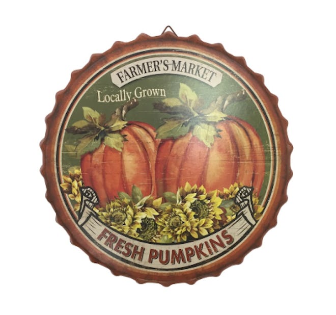 Pumpkin Pie Wall Plate