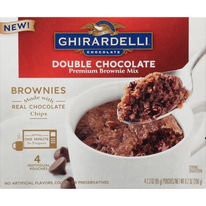 Ghirardelli Double Chocolate Mug Brownie Mix