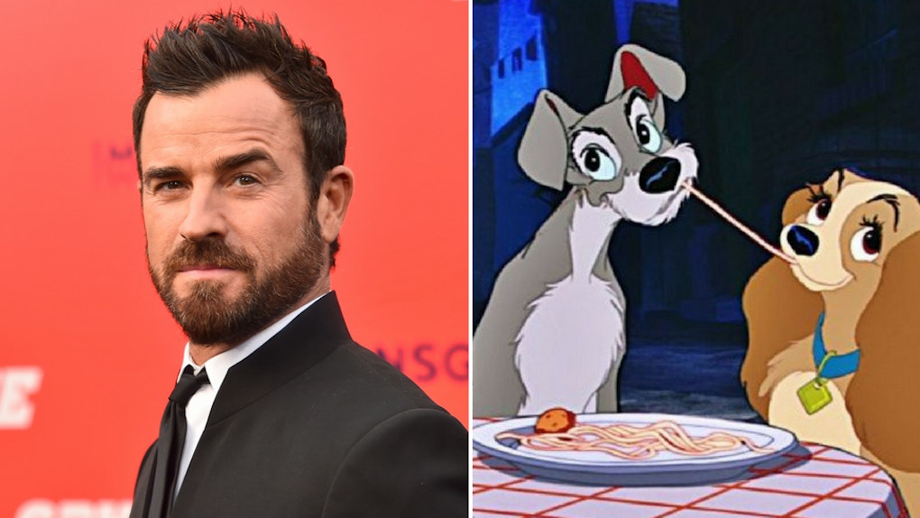 Justin Theroux Will Play Tramp In Disney S Lady The Tramp Reboot That S Pawesome