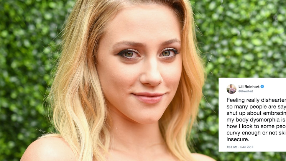 Lili Reinhart Tweeted About Body Dysmorphia After Her ... Lili Reinhart Tweeted About Body Dysmorphia After Her ...