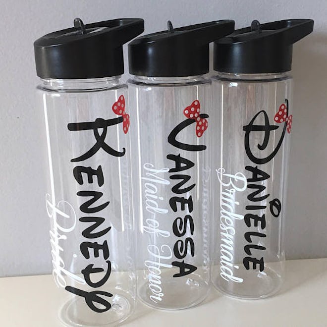 Bridal Party Water Bottles