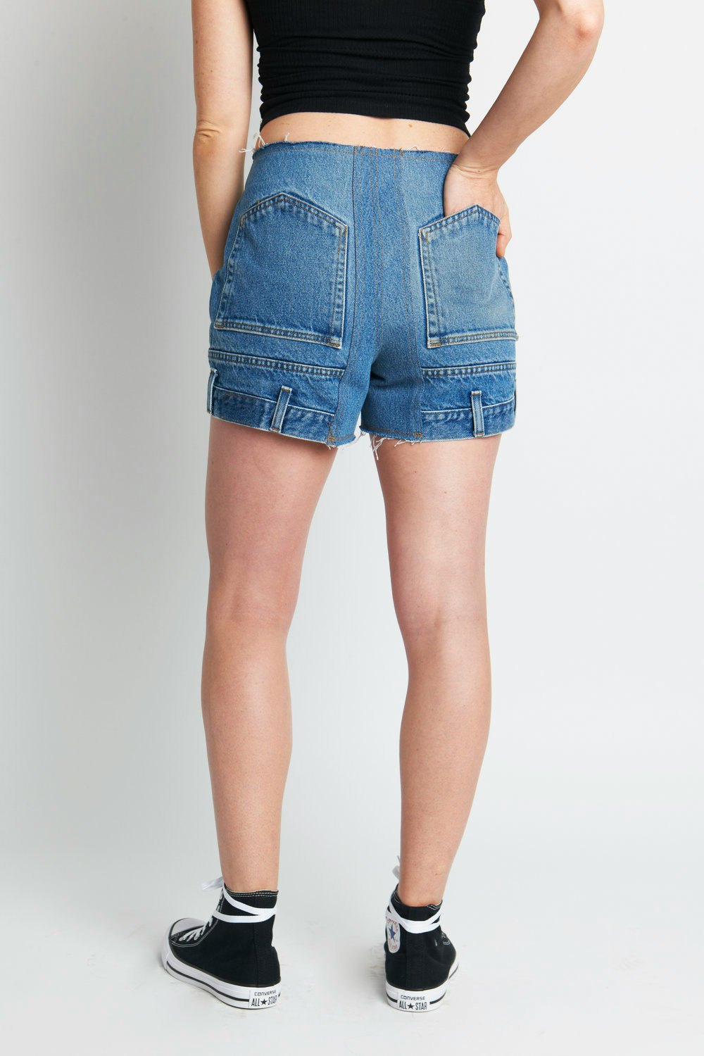 ugly jean shorts