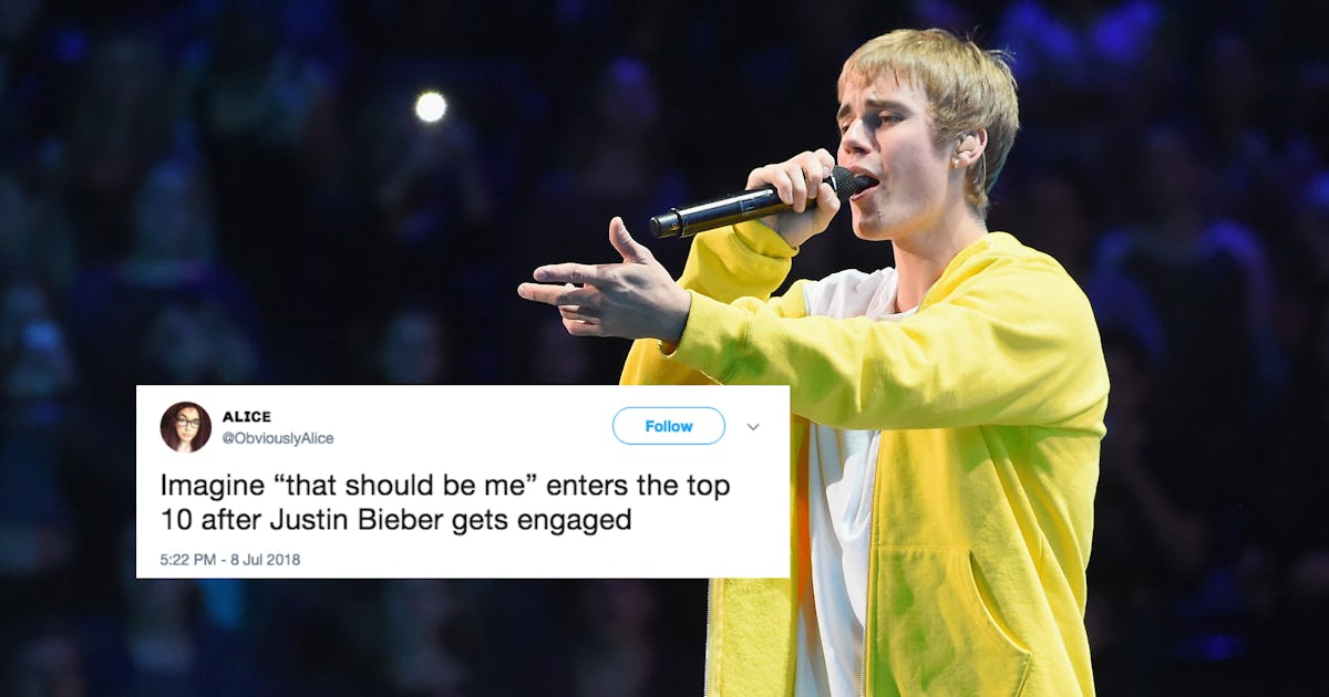 Reactions To Justin Bieber Hailey Baldwin S Reported Engagement Can T Help But Quote His Songs Reactions To Justin Bieber Hailey Baldwin S Reported Engagement Can T Help But Quote His Songs
