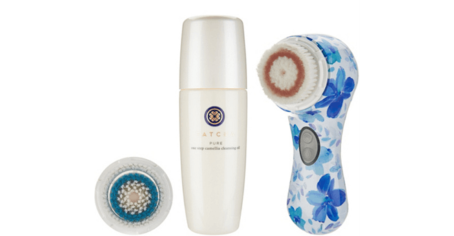 Clarisonic Mia 2 Sonic Cleansing System with Brush Head & Tatcha Cleanser