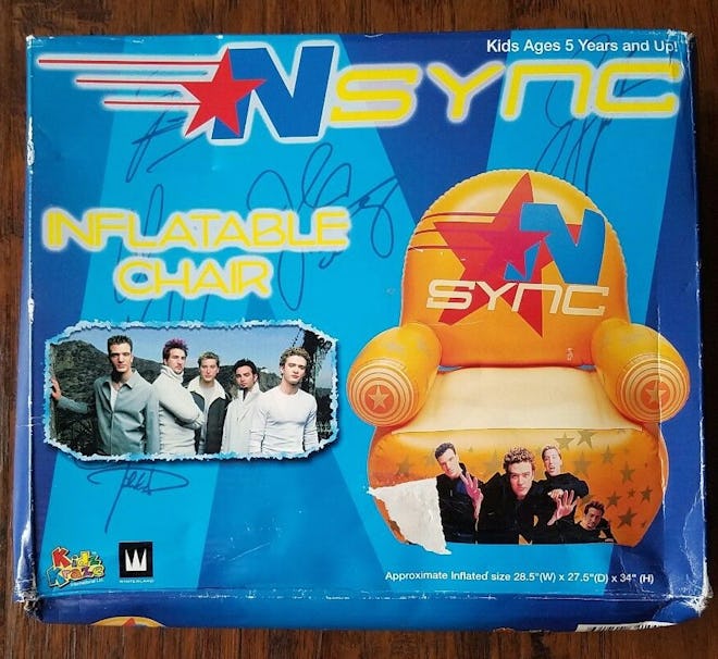NSYNC Inflatable Vinyl Chair