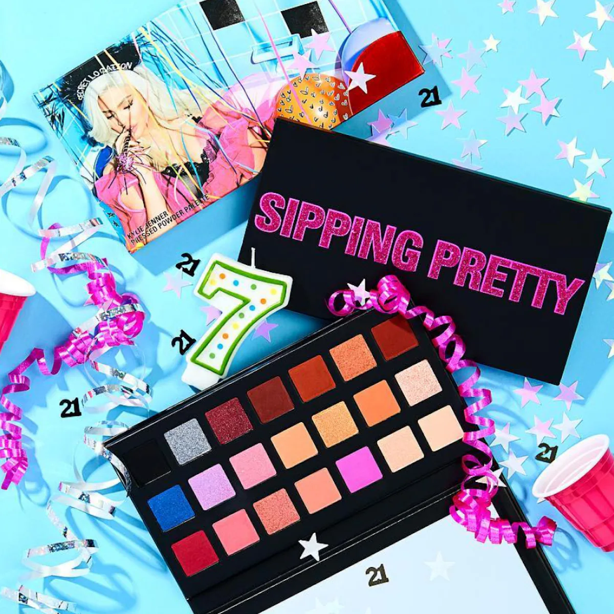 Swatches Of Kylie Cosmetics' 21st Birthday Collection Will Leave Swatches Of Kylie Cosmetics' 21st Birthday Collection Will Leave