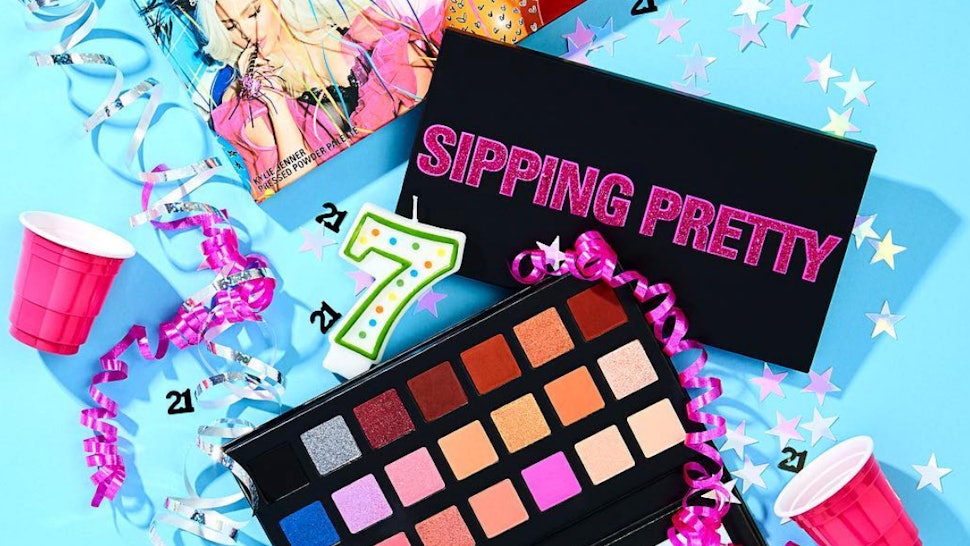 Swatches Of Kylie Cosmetics 21st Birthday Collection Will Leave You