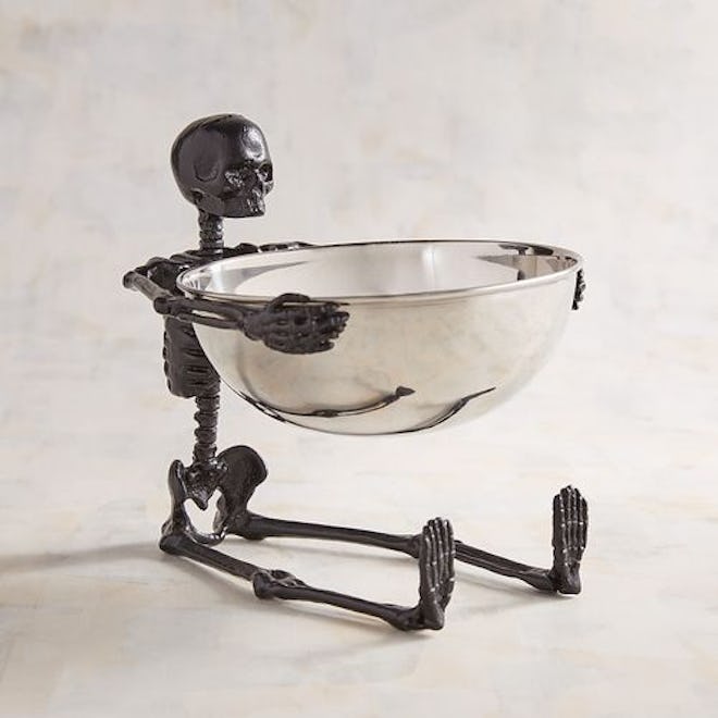 Skeleton Halloween Candy Bowl