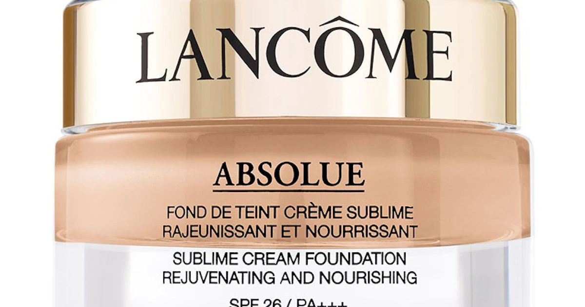 The Best Foundation For Dry Skin Is Lancome s Absolue Cream According The Best Foundation For Dry Skin Is Lancome s Absolue Cream According